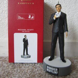 The Office Michael Scott 2021 Hallmark ornament with magic sound
